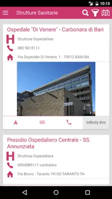 Puglia Salute android App screenshot 1